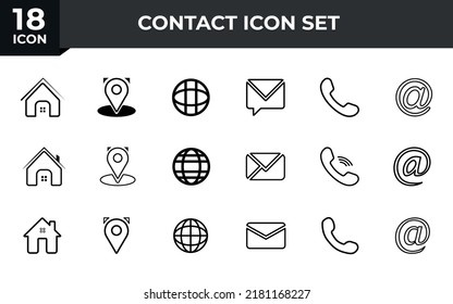 Web icon set. Website set icon vector. for computer and mobile