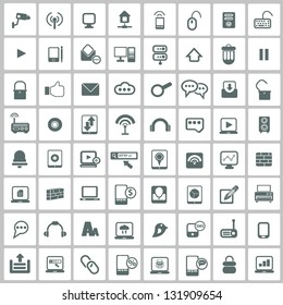 Web icon set,internet icons,vector