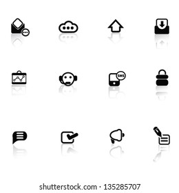 Web icon set,vector