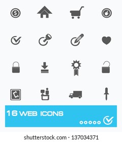 Web icon set,vector