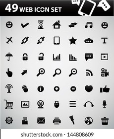 Web icon set,vector