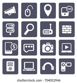 Web icon set,vector