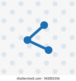 web icon share. icon. vector design