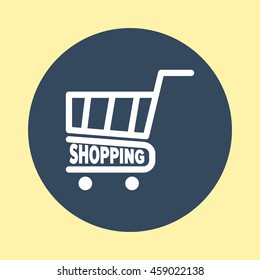 Web Icon of Shopping Cart.
