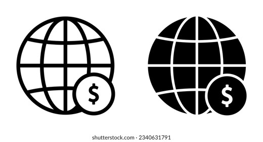 icono Web. inicio de sesión para concepto móvil y diseño web. ilustración vectorial