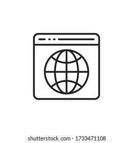 Web icon sign symbol illustration