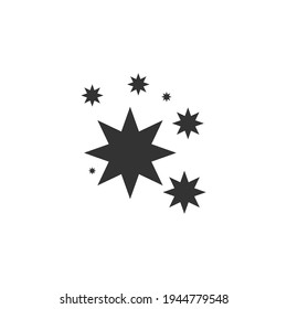 web icon star. Simple vector illustration.