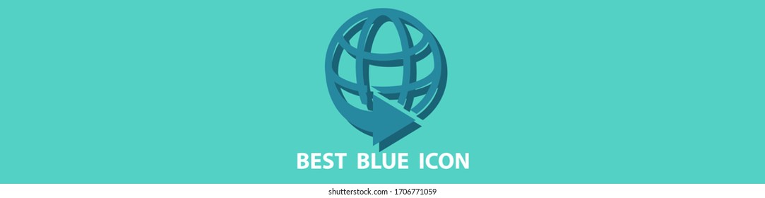 web icon stock vector illustration flat design.