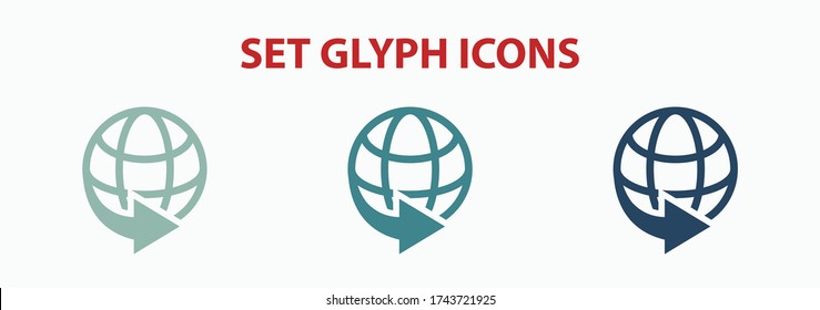 Web Icon Stock Vektor Illustration flach Design.