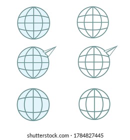 web icon stock vector illustration flat design