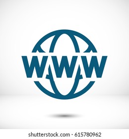 web icon stock vector illustration flat design