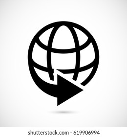 web icon stock vector illustration flat design