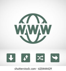 web icon stock vector illustration flat design