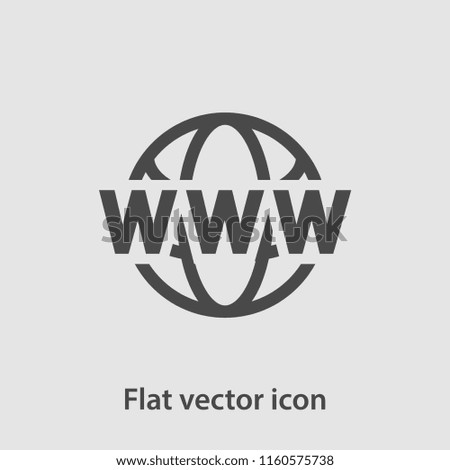 web icon stock vector illustration flat design