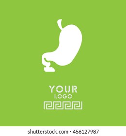 Web icon. Stomach