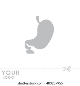 Web icon. Stomach