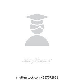 Web icon. Student