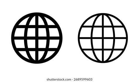 Web icon symbol for apps and websites. go to web sign and symbol. web click icon. Global search icon