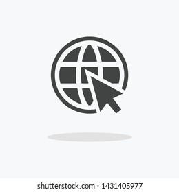 Web icon symbol vector, In...site design, logo, app