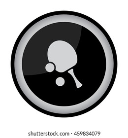 Web icon. Table tennis