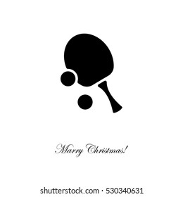 Web icon. Table tennis