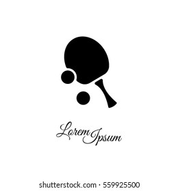 Web icon. Table tennis