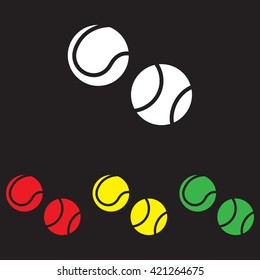 Web icon. Tennis