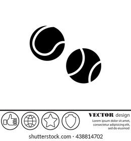 Web icon. Tennis