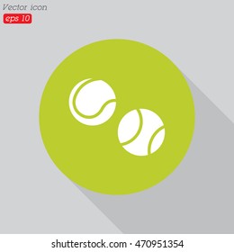 Web icon. Tennis