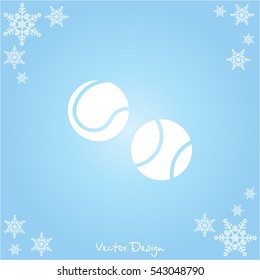 Web icon. Tennis