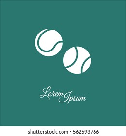 Web icon. Tennis
