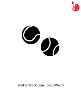 Web icon. Tennis. vector illustration
