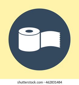 Web Icon of Tissue paper Roll.