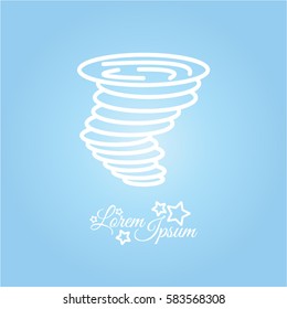 Web icon. Tornado