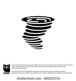 Web icon. Tornado 