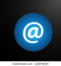 web icon or user interface button, vector.