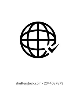Web-Icon Vektorgrafik in schwarz vollständig anpassbar.