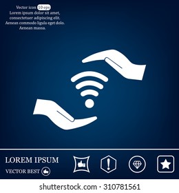 web icon. vector design