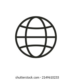 web icon vector. exploration symbol. isolated simple shape
