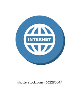Web Icon Vector flat design style