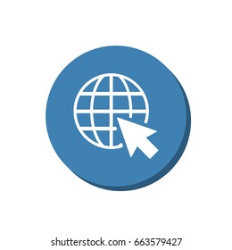 Web Icon Vector flat design style
