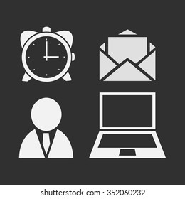 Web icon. Vector Illustration