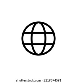 Web icon vector illustration. go to web sign and symbol. web click icon. Global search icon