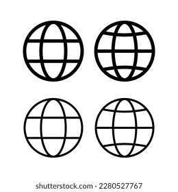 Web icon vector illustration. go to web sign and symbol. web click icon. Global search icon