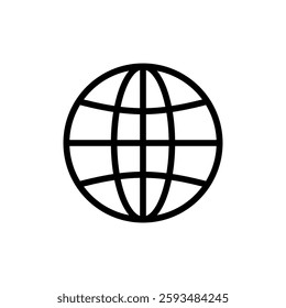 Web icon vector illustration. go to web sign and symbol. web click icon. Global search icon
