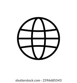 Web icon vector illustration. go to web sign and symbol. web click icon. Global search icon