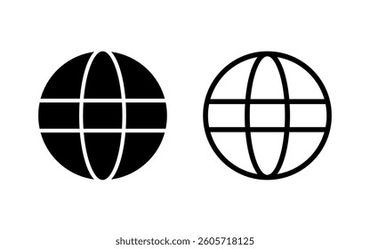 Web icon vector illustration. go to web sign and symbol. web click icon. Global search icon