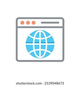 Websymbol, Vektorgrafik-Stil