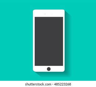 web icon vector mobile phone neon color