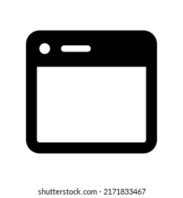 Design-Illustration des Web-Symbols mit Vektorsymbol